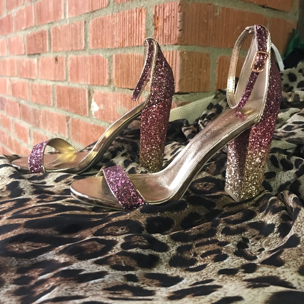 Thick Heel Gildder🌺